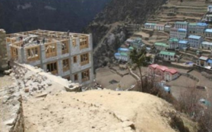 Figure 02: Construction of a House at Namche