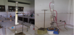 Figure 06: Soxhlet extraction and column chromatography