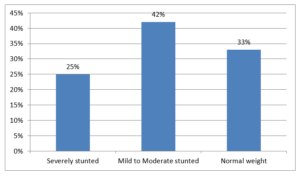 Respondents’ weight status (Source: Field survey)