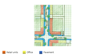 Proposed Street Layout (source: author, 2012)