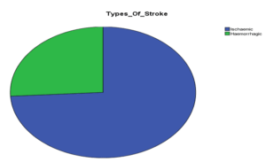 Stroke types and depression